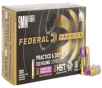Federal P9HST2TM100 Premium Practice   Defend 9mmLuger 147gr HST JHP Syntech TSJ 100 Per Box 5 Case