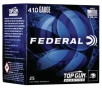 Federal TGS412148 Top Gun 410Gauge 2 50  1 2oz 8Shot 25 Per Box 10 Case