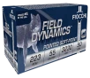 Fiocchi 223B50 Field Dynamics 223Rem 55gr Pointed Soft Point 50 Per Box 10 Case