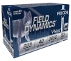 Fiocchi 223HVB50 Field Dynamics 223Rem 40gr Hornady V Max 50 Per Box 20 Case