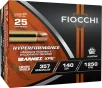 Fiocchi 357BA Hyperformance 357Mag 140gr XPB 25 Per Box 8 Case