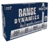 Fiocchi 380AP Range Dynamics 380ACP 95gr Full Metal Jacket 50 Per Box 20 Case