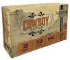 Fiocchi 38CA Cowboy Action 38Special 158gr Lead Flat Point 50 Per Box 10 Case