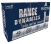 Fiocchi 45LCCMJ Range Dynamics 45Colt 225gr Complete Metal Jacket 50 Per Box 10 Case
