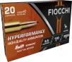 Fiocchi 65CMSCA Hyperformance 6 5Creedmoor 130gr Swift Scirocco II Boat Tail Spitzer 20 Per Box 10 Case