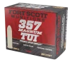Fort Scott Munitions 357MAG125SCV Tumble Upon Impact  TUI  357Mag 125gr Solid Copper Spun 20 Per Box 25 Case