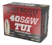 Fort Scott Munitions 400125SCV Tumble Upon Impact  TUI  40S W 125gr Solid Copper Spun 20 Per Box 25 Case