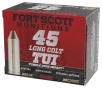 Fort Scott Munitions 45LC225SCV Tumble Upon Impact  TUI  45LongColt 225gr Solid Copper Spun 20 Per Box 25 Case
