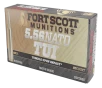 Fort Scott Munitions 556062SBV1 Tumble Upon Impact  TUI  5 56x45mmNATO 62gr Solid Brass Spun 20 Per Box 25 Case