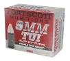 Fort Scott Munitions 9MM115SCVTPD Tumble Upon Impact  TUI  9mmLuger 115gr Solid Copper Spun 20 Per Box 25 Case  TPD-9 Coated