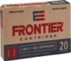 Frontier Cartridge FR310 Military Grade Centerfire Rifle 5 56x45mmNATO 68gr Hollow Point Boat Tail Match 20 Per Box 25 Case