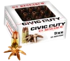 G2 Research G00602 Civic Duty 9mmLuger 96gr Copper Expansion Projectile 20 Per Box 25 Case