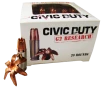 G2 Research G00617 Civic Duty 45ACP 164gr Copper Expansion Projectile 20 Per Box 25 Case