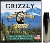Grizzly Ammo GC44M16 44RemMag 300gr Wide Flat Nose Gas Check 20 Per Box 10 Case