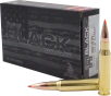 Hornady 80927 Black 308Win 155gr Hornady A Max 20 Per Box 10 Case