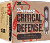Hornady 86238 Critical Defense Triple Defense 410Gauge 2 50  2RoundBalls 1 FTXSlug 20 Per Box 10 Case