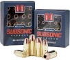Hornady 90971 Subsonic Handgun 45ACP 230gr Hornady XTP Subsonic 20 Per Box 10 Case