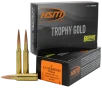 HSM 65X55130VLD Trophy Gold Extended Range 6 5x55 Swedish 130 gr Berger Hunting VLD Match 20 Per Box  25 Case