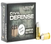 Liberty Ammunition LACD45013BC Civil Defense 45ACP P 78gr Lead Free Fragmenting Hollow Point 20 Per Box 50 Case