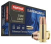 NORMA SAFEGUARD 9MM 115GR JHP 50 20