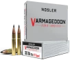Nosler 40127 Varmageddon 300Blackout 110gr Flat Base Tipped 20 Per Box 20 Case