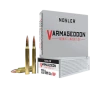 Nosler 40223 Varmageddon 223Rem 62gr Flat Base Hollow Point 20 Per Box 20 Case