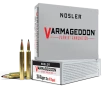 Nosler 65115 Varmageddon 204Ruger 32gr Flat Base Tipped 20 Per Box 20 Case