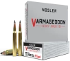 Nosler 65145 Varmageddon 223Rem 55gr Flat Base Tipped 20 Per Box 20 Case
