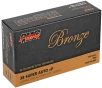 PMC 38SA Bronze 38Super P 130gr Full Metal Jacket 50 Per Box 20 Case