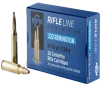 PPU PP222 Standard Rifle 222Rem 50gr Soft Point 20 Per Box 50 Case