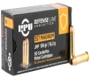 PPU PPD357 Defense 357Mag 158gr Jacketed Hollow Point 50 Per Box 10 Case