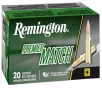 Remington Ammunition 21485 Premier Match 308Win 168gr Sierra MatchKing BTHP 20 Per Box 10 Case