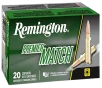 Remington Ammunition 27686 Premier Match 223Rem 77gr Sierra MatchKing BTHP 20 Per Box 10 Case