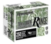 Remington Ammunition R23965 Range Mega Pack 9mmLuger 115gr Full Metal Jacket 250 Per Box 4 Case