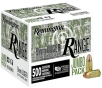 Remington Ammunition R27779 Range Jumbo Pack 9mmLuger 115gr Full Metal Jacket 500 Box