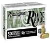 Remington Ammunition R27780 Range 9mmLuger 124gr Full Metal Jacket 50 Per Box 20 Case