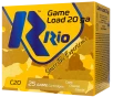 Rio Ammunition RC206 Game Load 20Gauge 2 75  1oz 6Shot 25 Per Box 10 Case