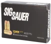 Sig Sauer E10MB150 Elite Ball 10mmAuto 180gr Full Metal Jacket 50 Per Box 20 Case