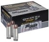 Sig Sauer E10MM120 Elite Performance 10mmAuto 180gr V-Crown Jacketed Hollow Point 20 Per Box 10 Case