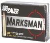 Sig Sauer E223M120 Marksman 223 Rem 77 gr Open Tip Match 20 Per Box  25 Case