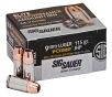 Sig Sauer E9MMA150 Elite Performance 9mmLuger 115gr V-Crown Jacketed Hollow Point 50 Per Box 10 Case