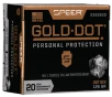 Speer 23918GD Gold Dot Personal Protection 357Sig 125gr Hollow Point 20 Per Box 10 Case