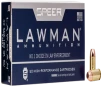 Speer 53652 Lawman 40S W 180gr Total Metal Jacket 50 Per Box 20 Case