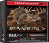 Winchester Ammo SBST243A Ballistic Silvertip 243Win 95gr Rapid Controlled Expansion Polymer Tip 20 Per Box 10 Case