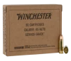 Winchester Ammo SG45W USA Service Grade 45ACP 230gr Full Metal Jacket 50 Per Box 10 Case