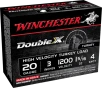 Winchester Ammo STH2034 Double X High Velocity Turkey 20Gauge 3  1 5 16oz 4Shot 10 Per Box 10 Case
