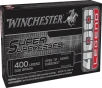Winchester Ammo SUP400 Super Suppressed 400Legend 300gr Open Tip 20 Per Box 10 Case