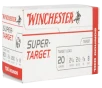 Winchester Ammo TRGT208VP Super-Target 20Gauge 2 75  7 8oz 8Shot 100 Box 2 Case  Value Pack