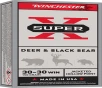 Winchester Ammo X30301 Super X 30-30Win 150gr Jacketed Hollow Point 20 Per Box 10 Case