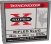 Winchester Ammo X413RS5 Super X 410Gauge 3  1 4oz Rifled Slug Shot 5 Per Box 50 Case